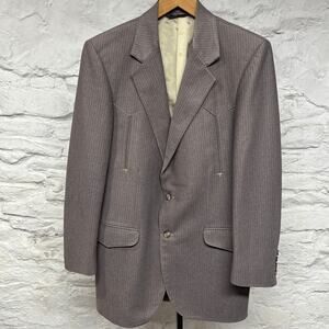 TREGOS WESTWEAR Western Suit Jacket Retro Cowboy Ranchwear Vintage Rockabilly